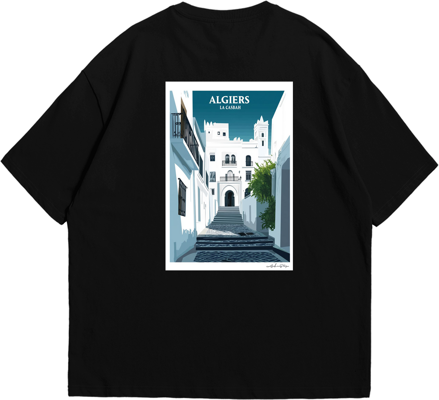 T-shirt Oversize Algeria Casbah